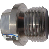 DIN910 5.8 G 3/4" verzinkt Verschlussschraube mit Rohrgewinde