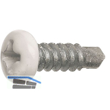 DIN7504N 3.9x 16 Phillips-KS Kopf RAL9010 wei� beschichtet ~ISO15481