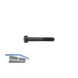 ISO4014 8.8 M 5x 45 verzinkt schwarz Sechskantschraube mit Schaft (DIN931)