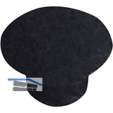 Abdeckstopfen f�r Bohrloch � 6mm Polyethylen schwarz