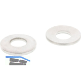 DIN6796 M 5 Edelstahl A4 Spannscheibe f�r Schraubverbindungen