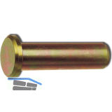 DIN1444 B18H11x65 Bolzen mit Kopf und Splintloch verzinkt