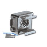 K�figmutter M 5 ZI-083-45 K�fig: Federstahl verzinkt, Mutter: Stahl verzinkt