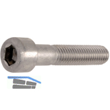 ISO4762 12.9 M12x 35 Zinklamellen besch. Zylinderschr. Innensechsk. (DIN912)