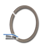 SP 47 Federstahl blank Sprengring f�r Wellen