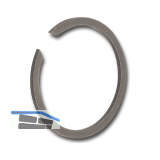 SW 30 Federstahl blank Sprengring f�r Wellen