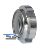 DIN1804W M50x1.5 verzinkt Nutmutter mit Feingewinde