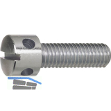 DIN404 M 5x 16 verzinkt Kreuzlochschraube mit Schlitz