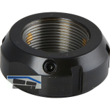 Pr�zisions-Wellenmuttern KMT 5 M25x1,5, Stahl blank