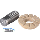 Gewindebolzen TYP MPF M 8x20 Stahl 4.8