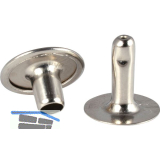 Hohlniete zweiteilig 10X10.5 mm Stahl vernickelt / Gro�packung