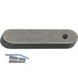 DIN6885A C45C 10x 8x 40 blank Passfeder mit Gewinde M5