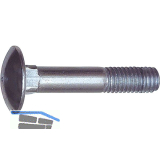 SECOTEC Torbandschraube DIN603 M6X70 verzinkt-blau KP-50