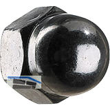 SECOTEC Hutmutter DIN1587 M 12 verzinkt-blau KP-25