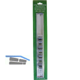 Ger�tehalter auf Aluminium Schiene mit 4 Gummirollen-Halterungen SB-1