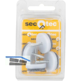 SECOTEC Gleitn�gel mit Filz zum Schrauben �24 mm 4 Stk