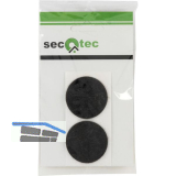 SECOTEC Filzgleiter selbstklebend rund braun 45 mm SB-2