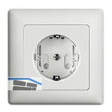 Steckdosenschutz, schraubbar, wei� SB-10