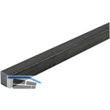 Edelstahl - Vierkantstange, ungeschliffen 10 mm