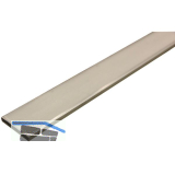 Edelstahl - Flachstange 1.4301, gebeizt 40/3 mm