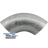 Edelstahl - Rohrbogen 1.4301 (1.4307) geschwei�t, 35/2 mm 90 Grad