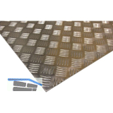 Aluminium-Warzenblech AlMg3 (EN AW-5754) H111, blank 2000/1000/3-4,5 mm