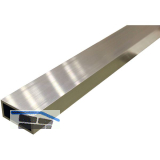 Aluminium Rechteckrohr AlMgSi0,5 (6060) T66 (F22) 50/20/2 mm