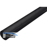 Aluminium Rundstange AlMgSi0,5 Eloxiert E6/C35 15mm, schwarz