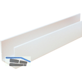 Aluminium U-Profil AlMgSi0,5 Wei� RAL 9010 gleichschenkelig 30/30/30/3 mm