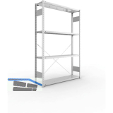 META Steck-Grundregal 2000 x 1300 x 300 mm 4 Fachb�den 230 kg