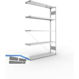 META Steck-Anbauregal 2000 x 1300 x 300 mm 5 Fachb�den 230 kg