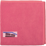 Microfasertuch Rainbow f�r universelle Reinigung 40 x 40 cm Farbe rot