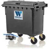 Gro�raum-M�llbeh�lter 770 Liter Kunststoff grau