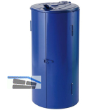 Wertstoffsammler rund 120 Liter blau