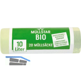 Bio M�lls�cke ohne Griff 10 Liter, 14 my 390 x 440 mm ohne Zugband