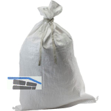 Sandsack ungef�llt 400 x 600 mm mit Band, 1 PK = 10 St�ck