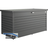 BIOHORT Gartenbox FreizeitBox 160 dunkelgrau-metallic