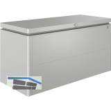 BIOHORT Design-Gartenbox LoungeBox 160 silber-metallic