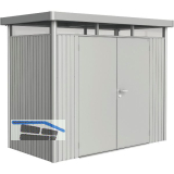 BIOHORT Ger�tehaus HighLine H1 silber-metallic Doppelt�r