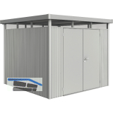 BIOHORT Ger�tehaus HighLine H4 silber-metallic Doppelt�r