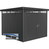 BIOHORT Ger�tehaus HighLine H5 dunkelgrau-metallic Doppelt�r