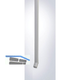 BIOHORT Regenfallrohr-Set AvantGarde silber-metallic