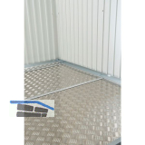 BIOHORT Alu-Bodenplatte 1415 x 1415 mm