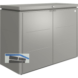 BIOHORT Gartenschrank HighBoard 160 quarzgrau-metallic