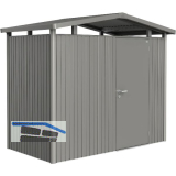 BIOHORT Ger�tehaus Panorama P1 quarzgrau-metallic 1-t�rig