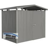 BIOHORT Ger�tehaus Panorama P2 quarzgrau-metallic 1-t�rig