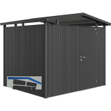 BIOHORT Ger�tehaus Panorama P3 dunkelgrau-metallic 1-t�rig