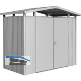 BIOHORT Ger�tehaus Panorama P1 silber-metallic 2-t�rig