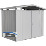 BIOHORT Ger�tehaus Panorama P2 silber-metallic 2-t�rig