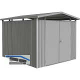 BIOHORT Ger�tehaus Panorama P5 quarzgrau-metallic 2-t�rig